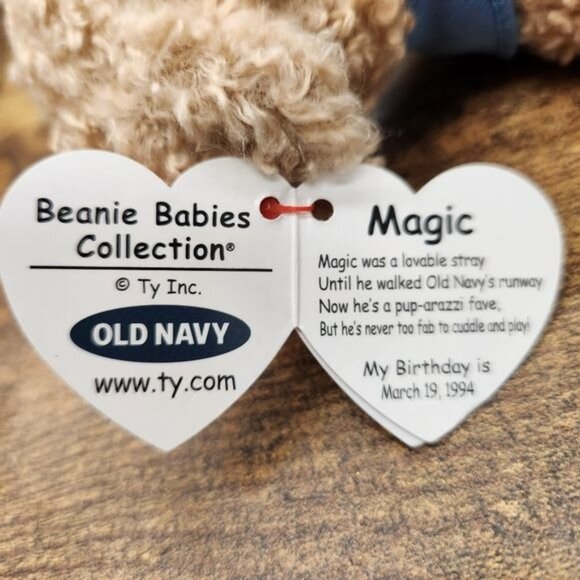 Ty Beanie Collection Old Navy Babies Dog Scampy - Picture 6 of 12